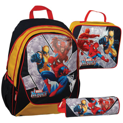SUPER ŠKOLNÍ SET - MARVEL HEROES